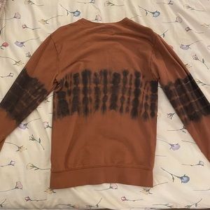Original Use Tie Dye Knit Striped Sweater, Men’s XS